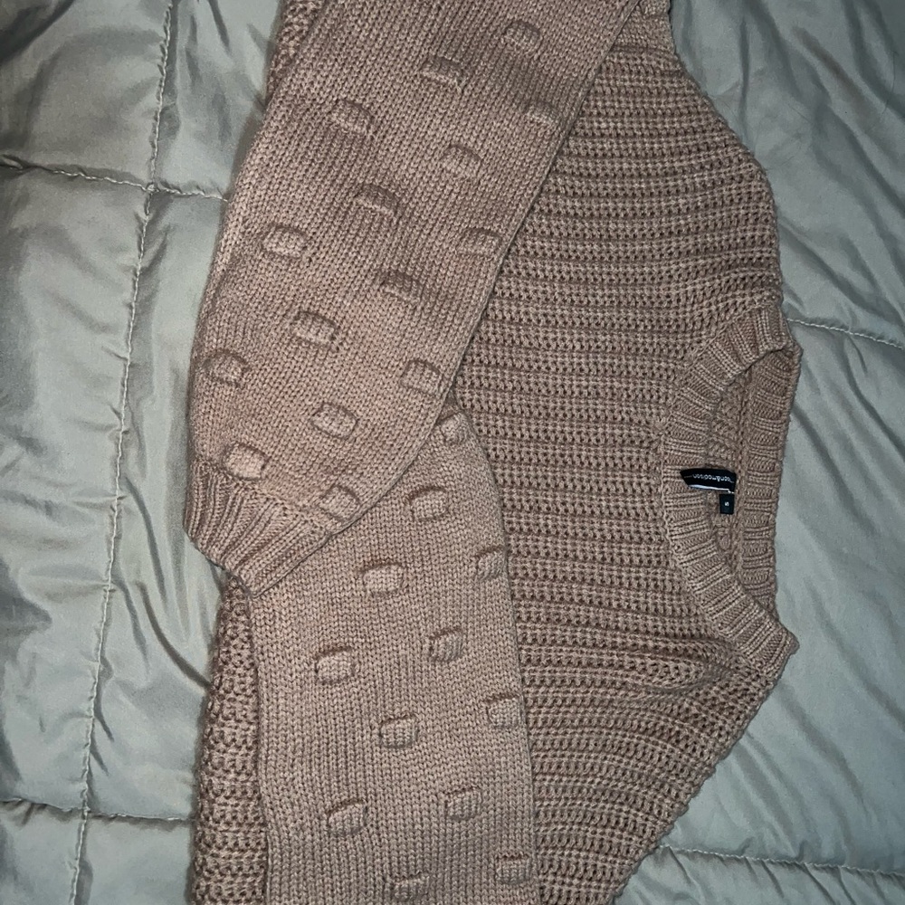 Fun sleeve sweater